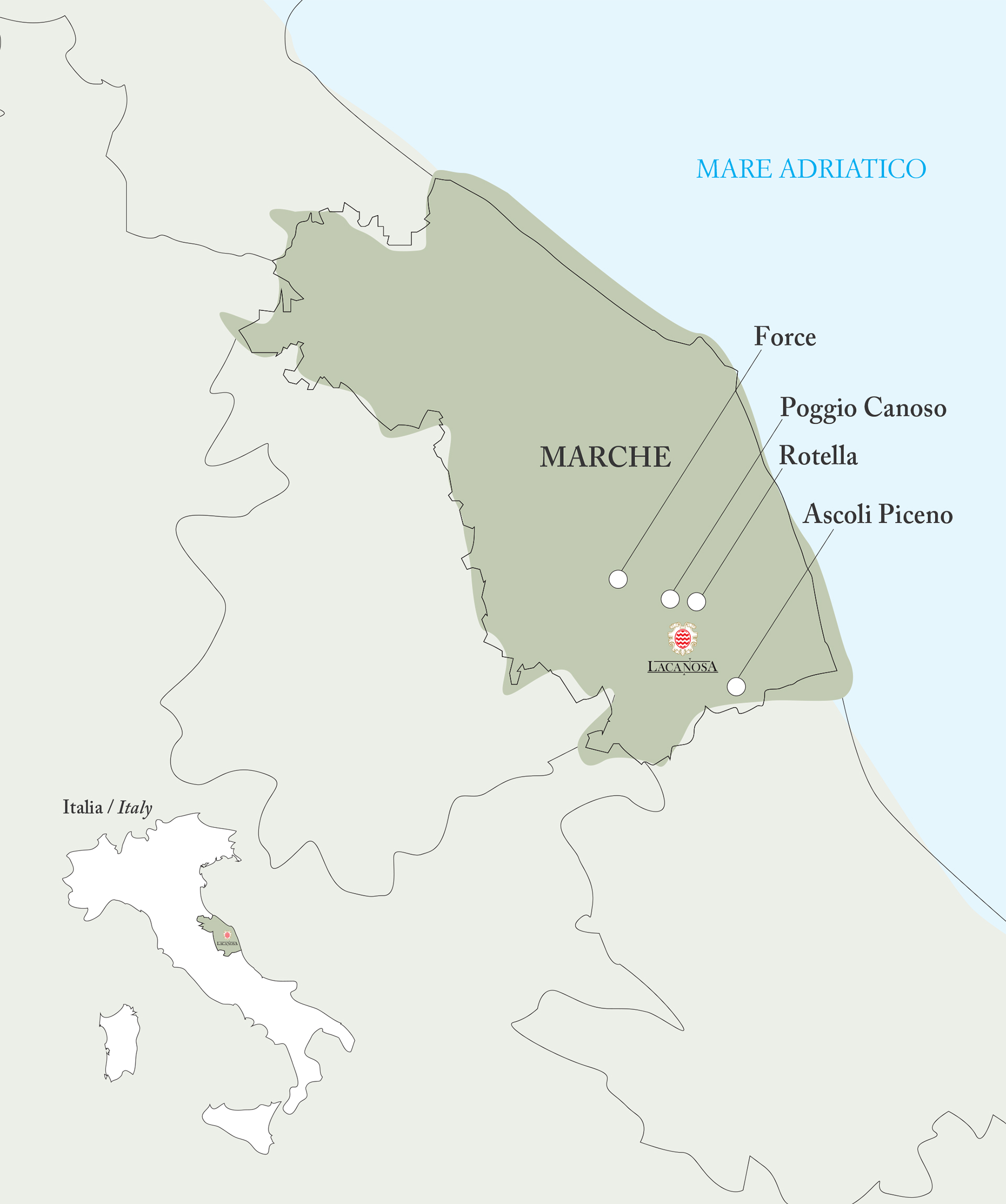 La Canosa Agricola - Prouzione Vino Ascoli Piceno - Marche - Italia